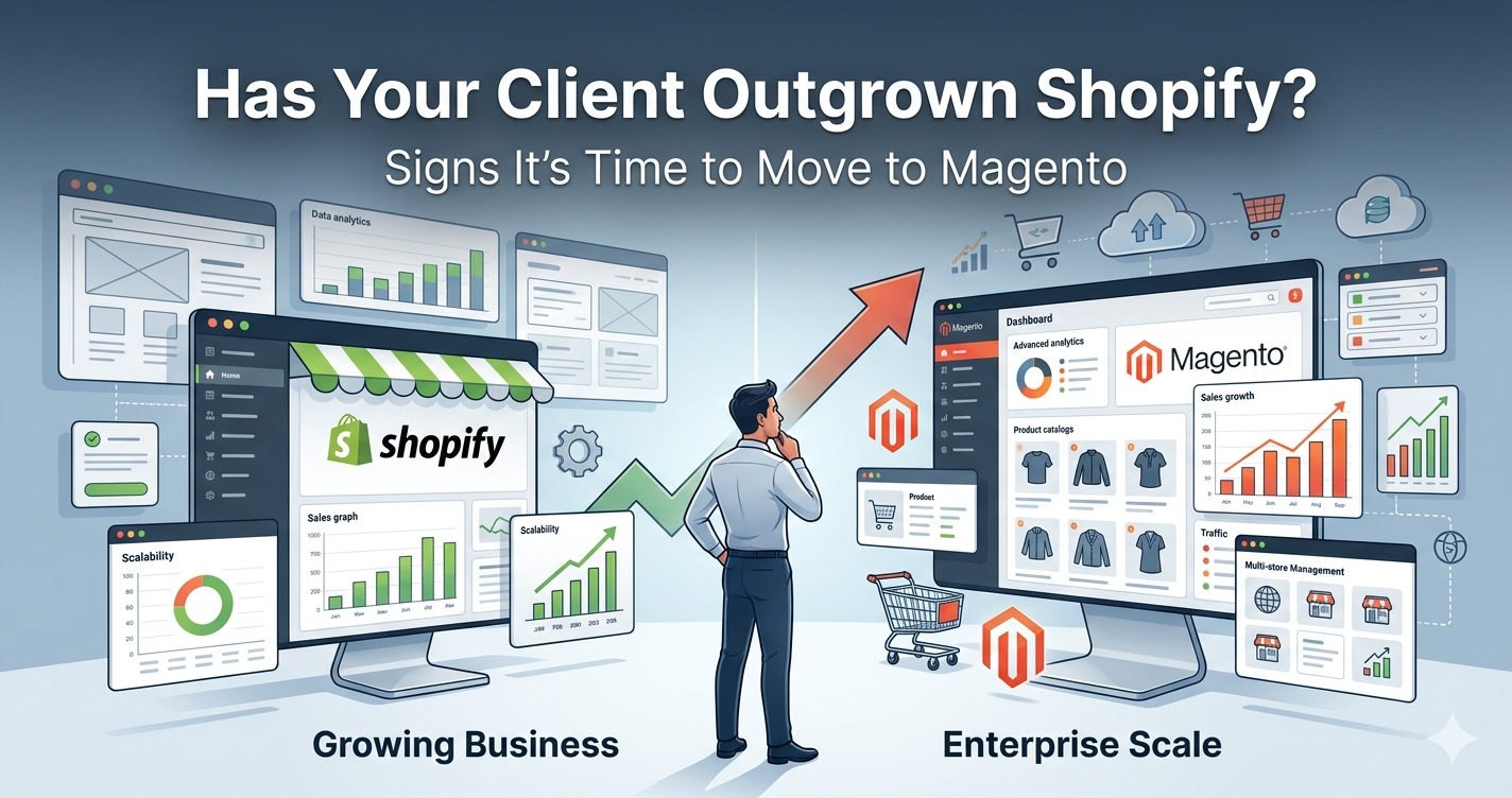 How to Know When a Client Has Outgrown Shopify & Magento